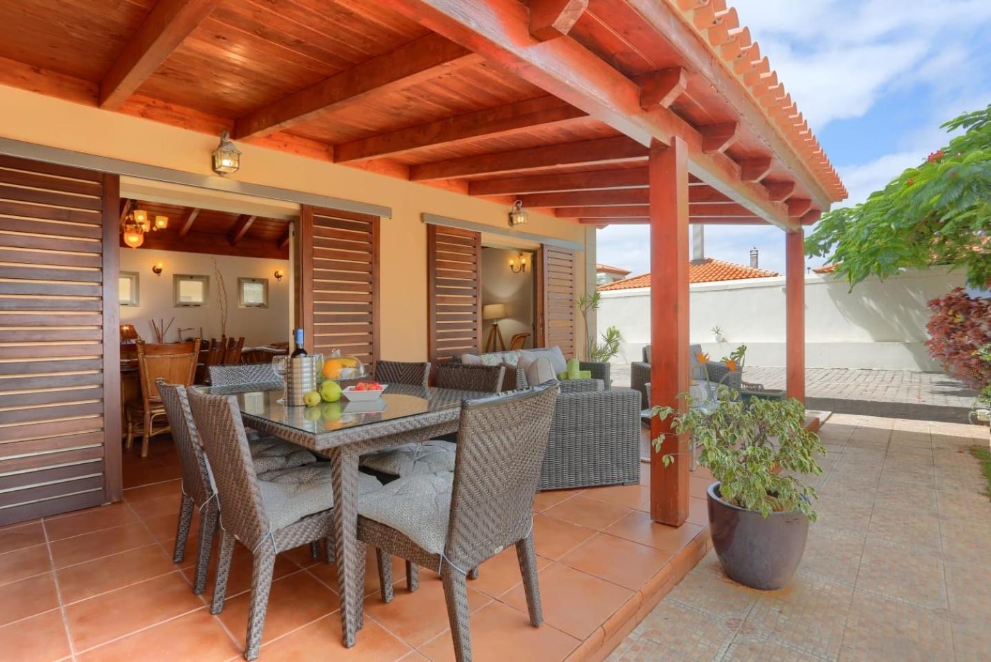 Villa Charly Puerto de la Madera Ngoại thất bức ảnh