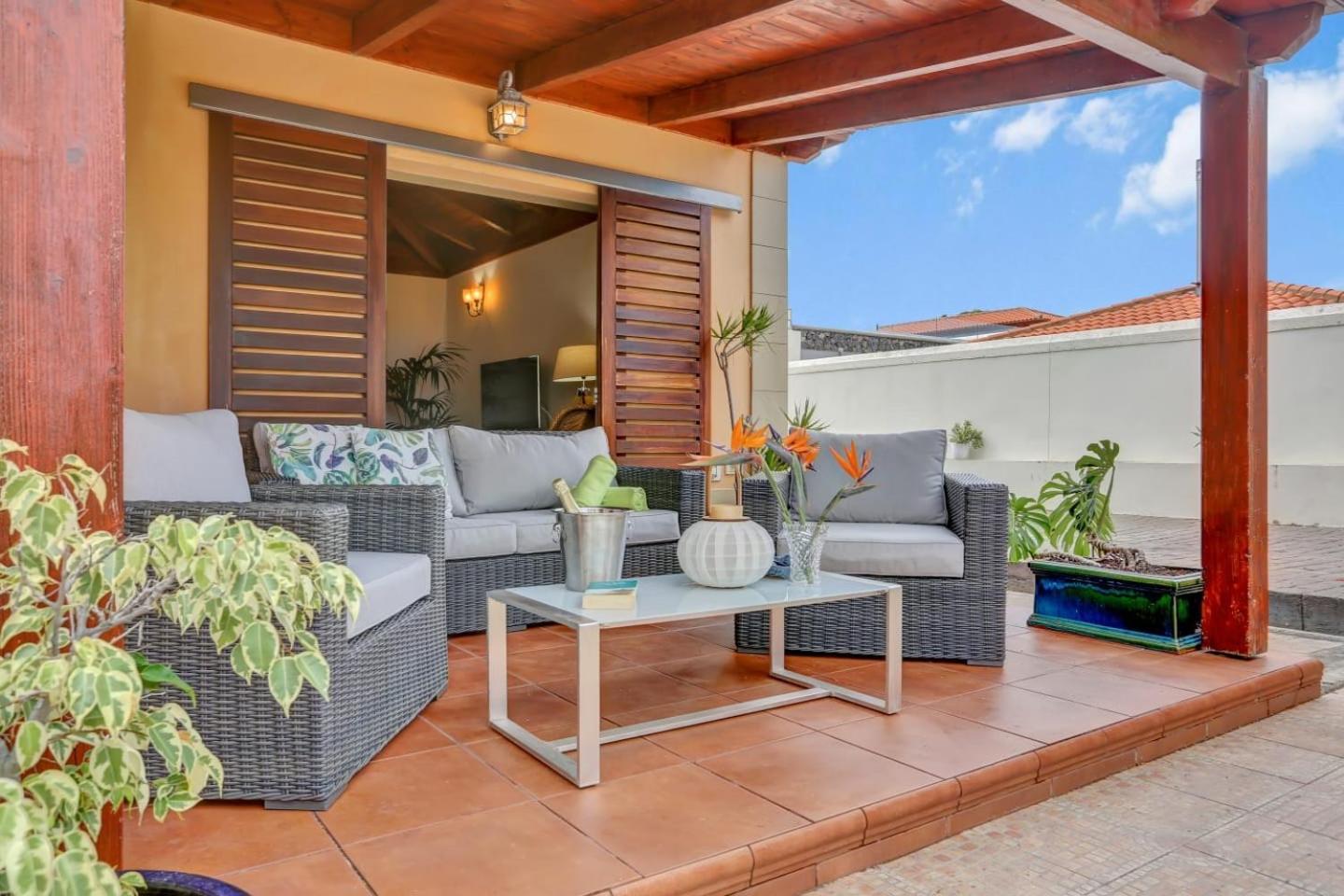 Villa Charly Puerto de la Madera Ngoại thất bức ảnh