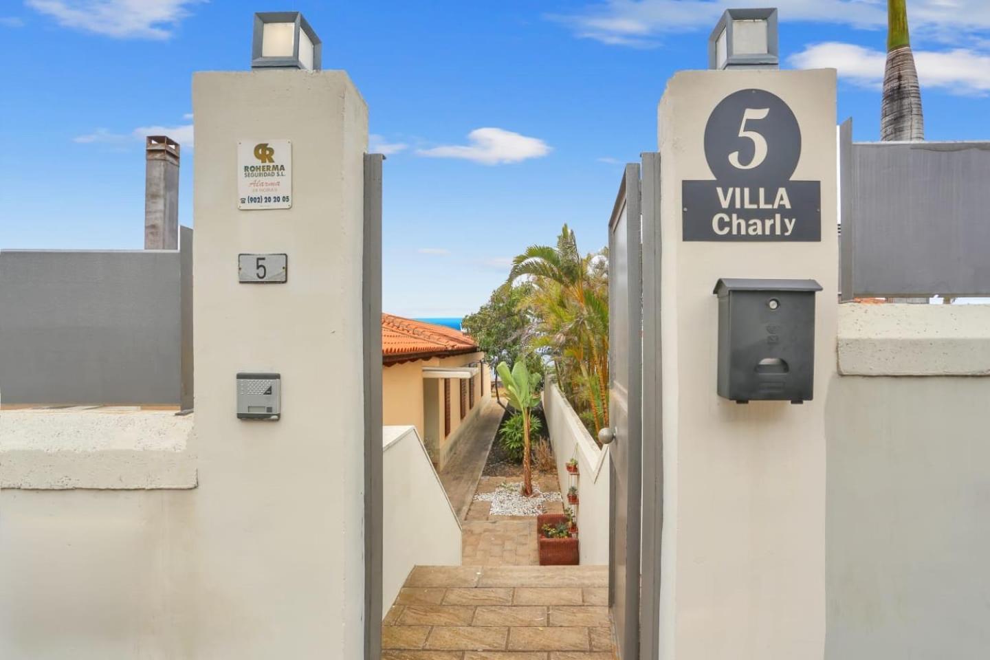 Villa Charly Puerto de la Madera Ngoại thất bức ảnh